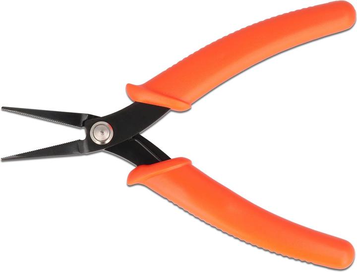 Actual product image Delock Needle nose pliers for precise work, 14.2 cm Orange (142 mm)