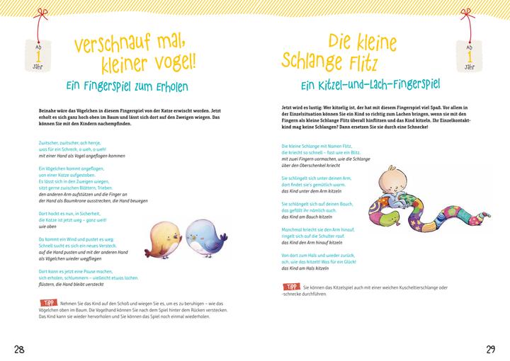 Actual product image Neue Fingerspiele für Krippenkinder (German, Suse Klein, 2022)