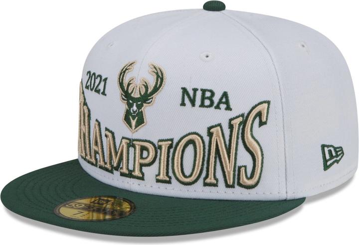 New Era 59Fifty Cap - NBA CHAMPIONS Milwaukee Bucks - 7 5/8 (7 5/8)