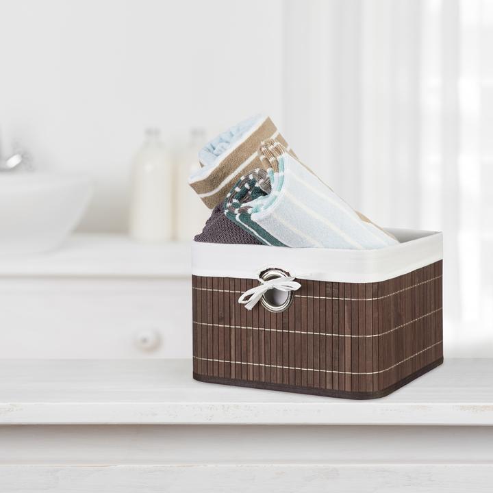 Produktbild Relaxdays Aufbewahrungskorb (1 x, 31 x 31 x 20 cm)