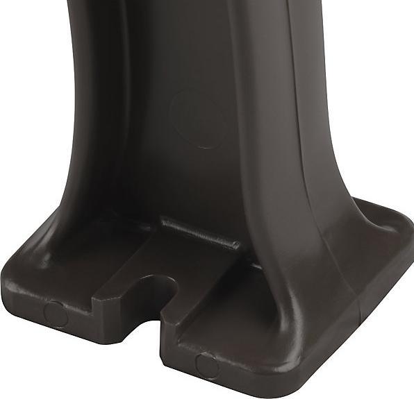 Produktbild Blome Parkbank aus Kunststoff, mit 9 Leisten, Breite 1200 mm, Holzoptik