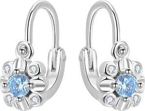 Produktbild Beneto Charming girls' earrings with zirconia AGUC3335-DB-1