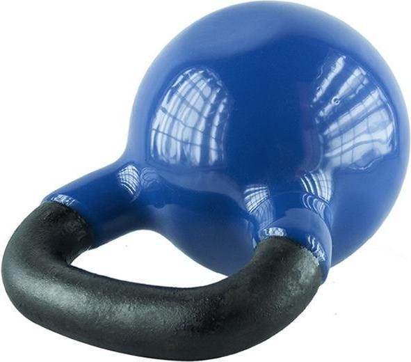 Image du produit HMS Kettlebell en vinyle 10 kg bleu marine KNV10 (1 x 10 kg)