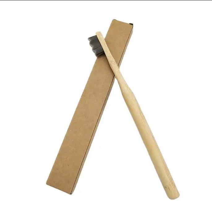 PhoneLook Eco Zahnbürste mit Nano Bürste Bamboo eco-friendly Handzahnbürste