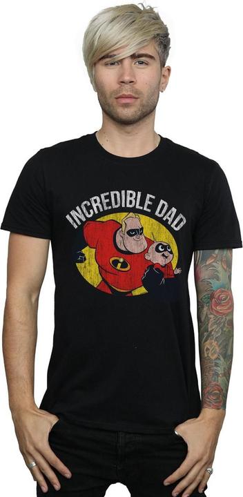 Actual product image Disney Mens The Incredibles Bob Parr Incredible Dad T-Shirt (M)