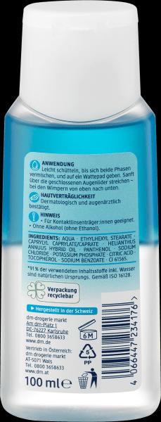 Produktbild dm Balea 2in1 Augen-Make-Up Entferner ölhaltig (Make-Up Entferner, 100 ml)