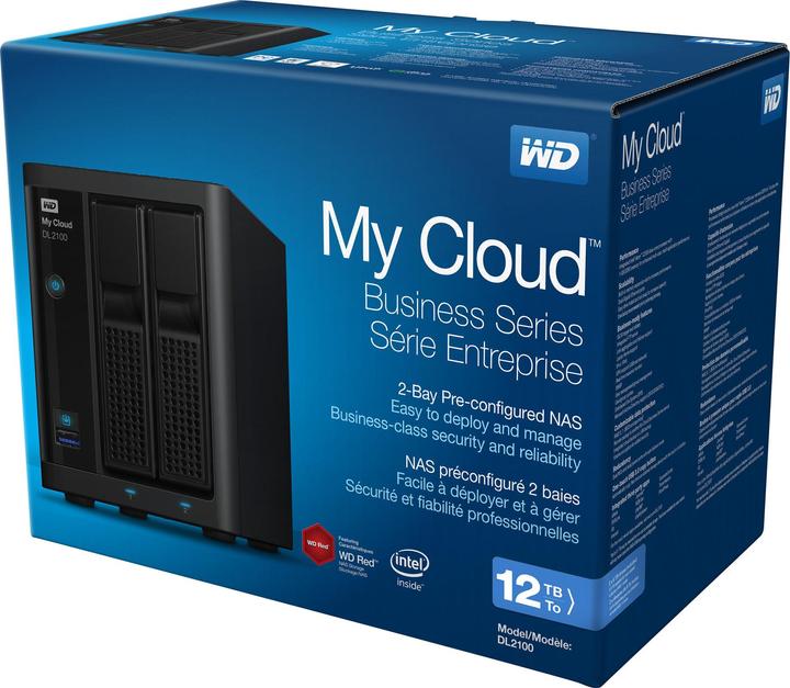 Image du produit WD My Cloud Pro PR2100 (2 x 6 To, WD Red)