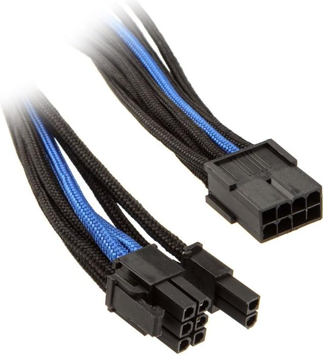Actual product image Silverstone PCI 8-pin to PCIe 6+2-pin cable