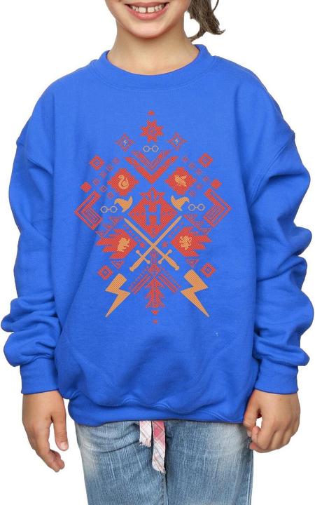 Image du produit - Sweat CHRISTMAS FAIR ISLE - Fille (152, 158)