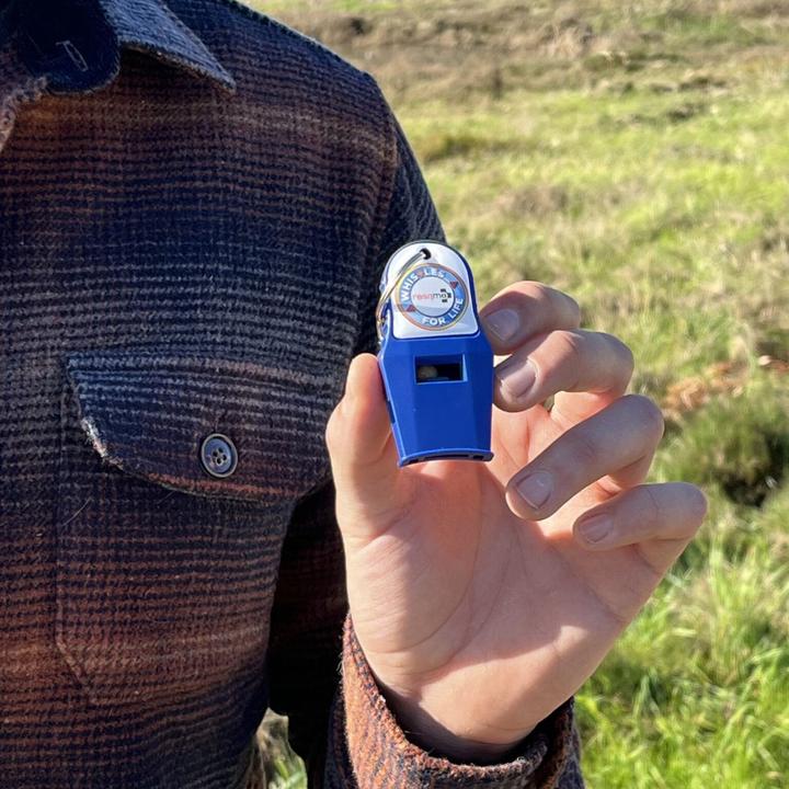 Produktbild Resqme Whistles for Life 120 dB (blau) - Notfall-Trillerpfeife