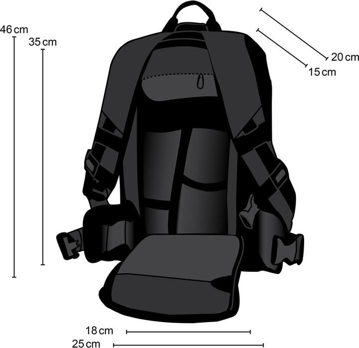 Actual product image mantona Trekking photo backpack (Photo backpack, 9.45 l)