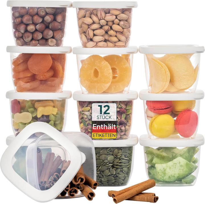 Uandu 12-teiliges Vorratsdosen Set (6.60 l)