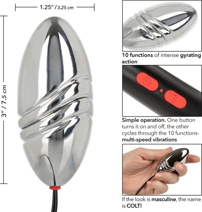 Immagine prodotto CalExotics COLT® Turbo Bullet ricaricabile