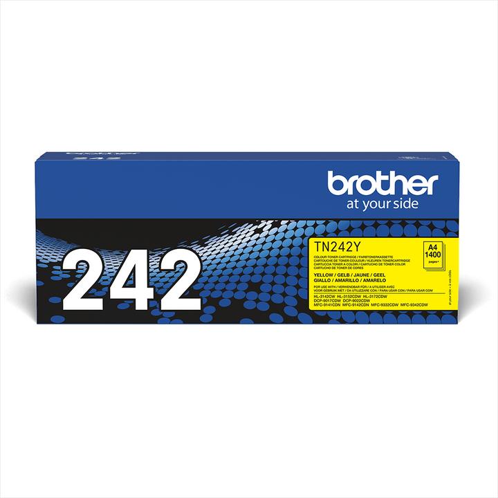 Actual product image Brother Tn-242y (Y)
