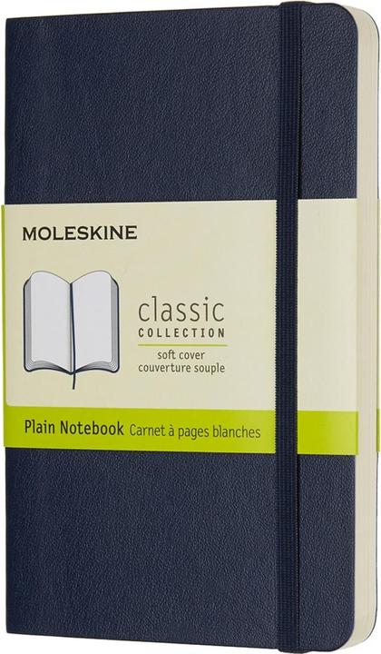 Moleskine Classic (A6, Blanko, Weicher Einband)