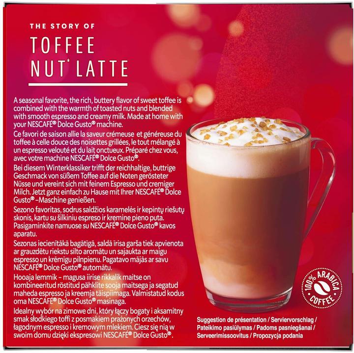 Starbucks Toffee Nut Latte by Nescafé Dolce Gusto (6 x Port.)