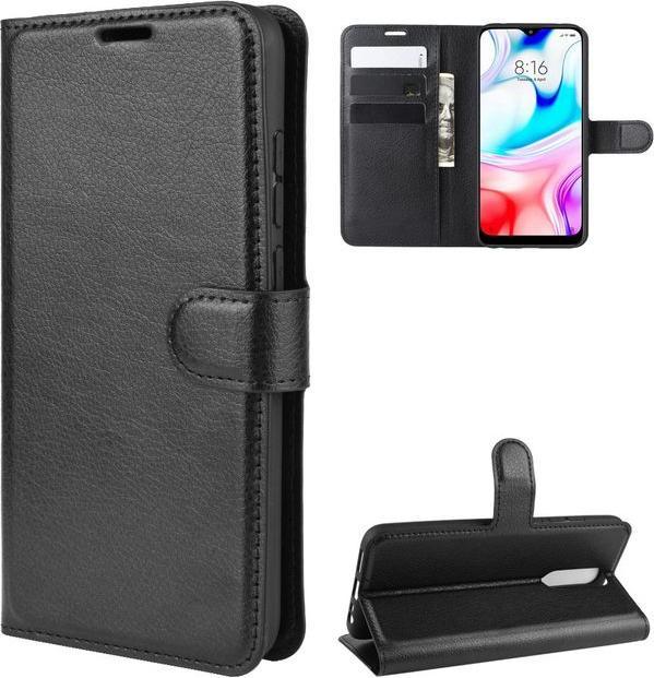 Actual product image MU Classic Litchi Leather Bookcover Series (Xiaomi Redmi 8)