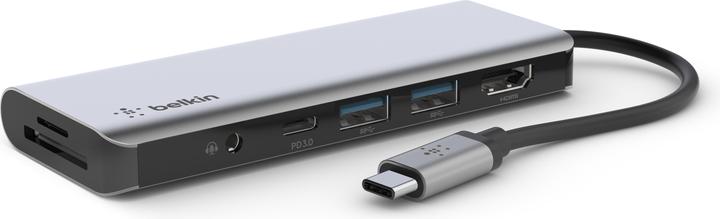 Belkin 7-in-1 multipoort (USB-C, 7 Havens)