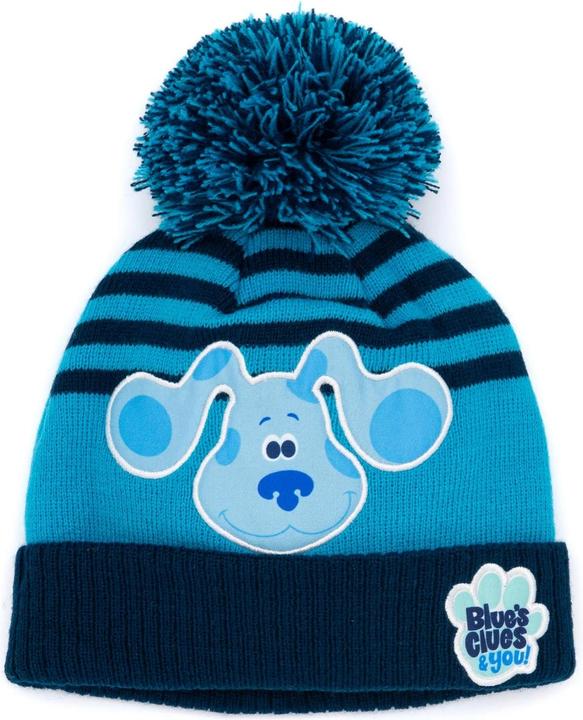 Image du produit Universal Textiles Blue's Clues & You! Tissu Jersey Chapeau et GantSet Hiver (Taille unique)