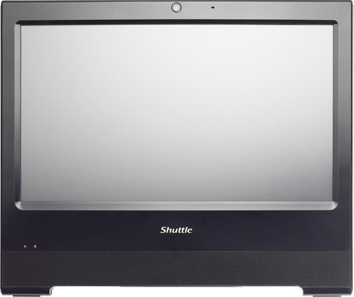 Actual product image Shuttle Barebone X50V6 Black Touchscr. AiO (Intel Celeron 3865U)