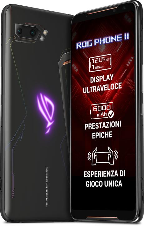 Produktbild ASUS ROG Phone II (512 GB, Black, 6.59", Dual SIM, 48 Mpx, 4G)