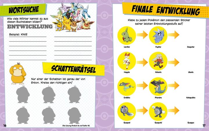 Produktbild Panini Pokémon Legendärer Rätselspass - Comics, Activities, Sticker (Deutsch, Meredith Rusu, Nina Kavelar, 2023)