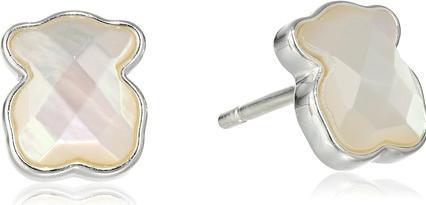 Tous Silver Teddy Bear Earrings 315113560