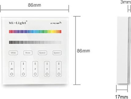 Actual product image Lumina Swiss LED Strip Set Multicolour+ (RGBW) 5m Premium Outdoor Smartpanel (Cold White, 500 cm, Outdoor)