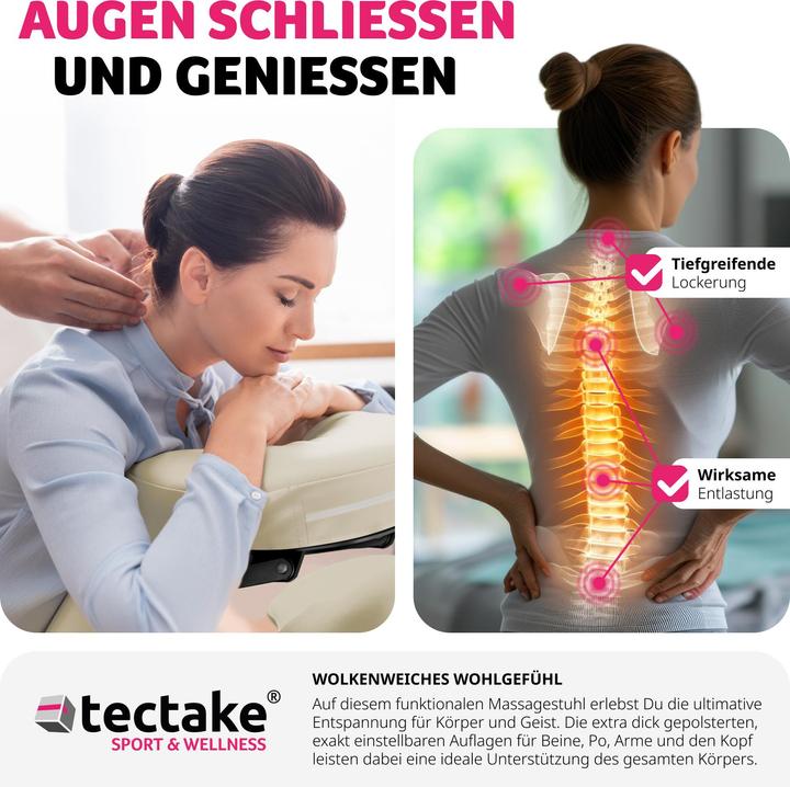 Image du produit tectake Chaise de massage