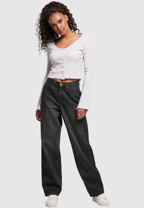 Image du produit Urban Classics Cardigan croisé à côtes pour femmes (4XL)
