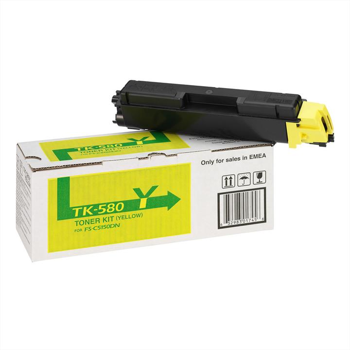 Actual product image Kyocera Tk-580y (Y)