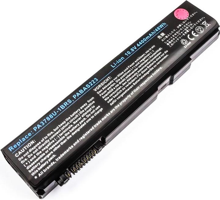Actual product image CoreParts Laptop Battery for Toshiba (6 Cells, 5200 mAh)