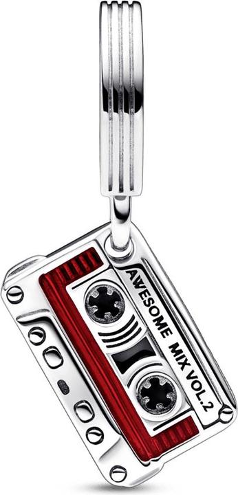 Image du produit Pandora Marvel Guardians of the Galaxy Cassette Charm (Émail, Argent sterling)