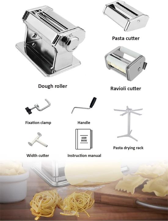 Image du produit Mztogr Machine à pâtes avec accessoires