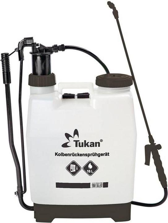 Actual product image Gloria Haus und Garten TUKAN Backpack Sprayer 16 Litre Garden Sprayer with Padded Shoulder Straps (16 l)