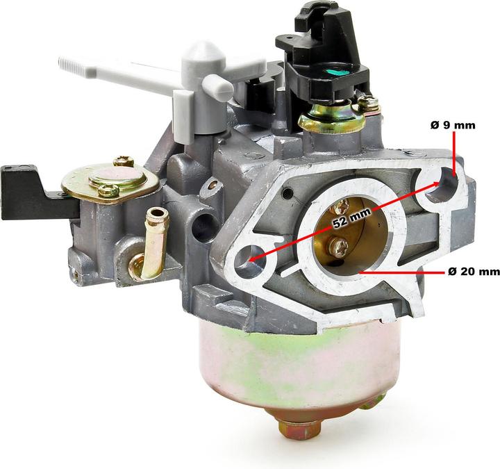 Image du produit Wiltec Pièce détachée LIFAN Carburateur moteur a essence 9 CV (Pièces de rechange pour machines de jardinage)