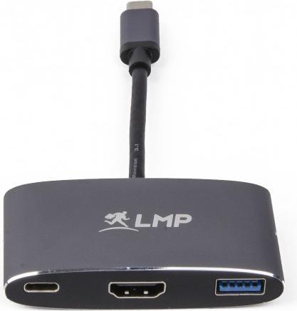 Produktbild LMP USB-C zu (USB Typ-C, USB 3.0, HDMI, 7.30 cm)