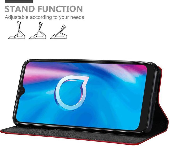 Productafbeelding Cadorabo Boek Onzichtbare Magneethoes (Alcatel 1S (2020))