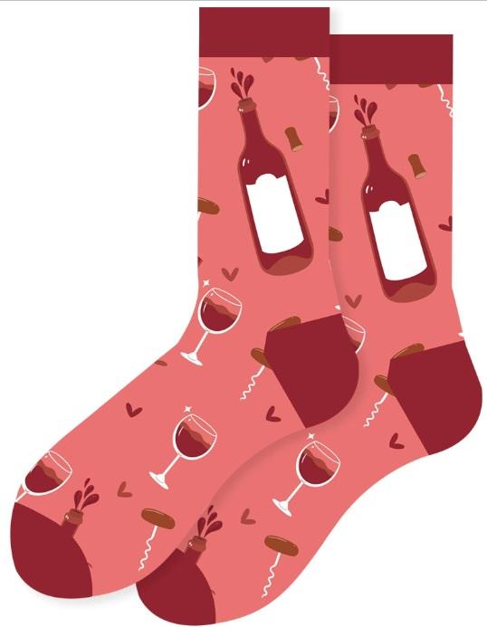 Produktbild Musthaves Socken Grösse 36 - 43 cm - Wein (36 - 43)