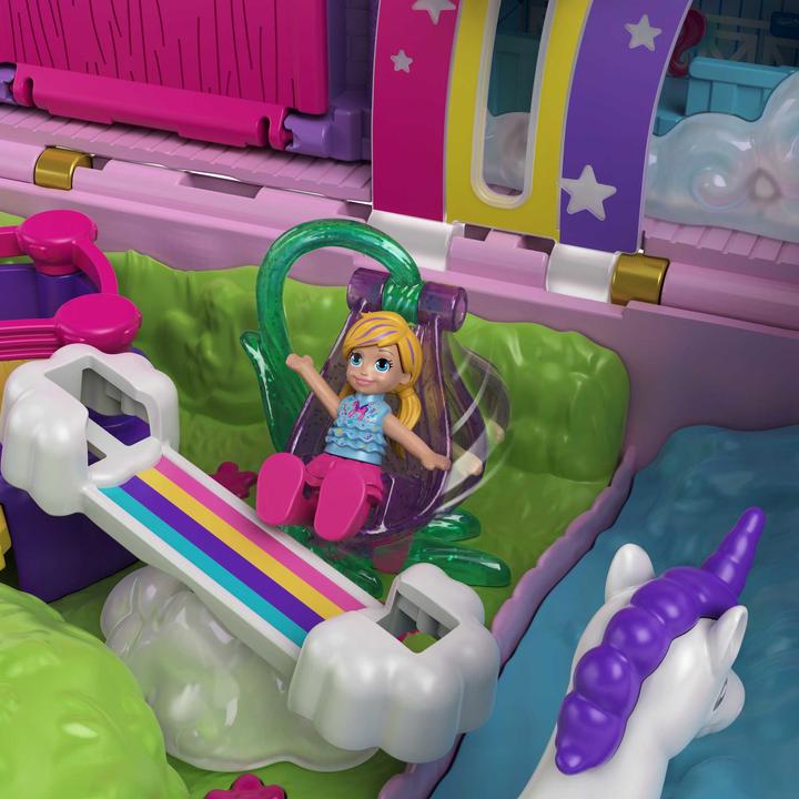 Actual product image Polly Pocket UNICORN PARTY Playset