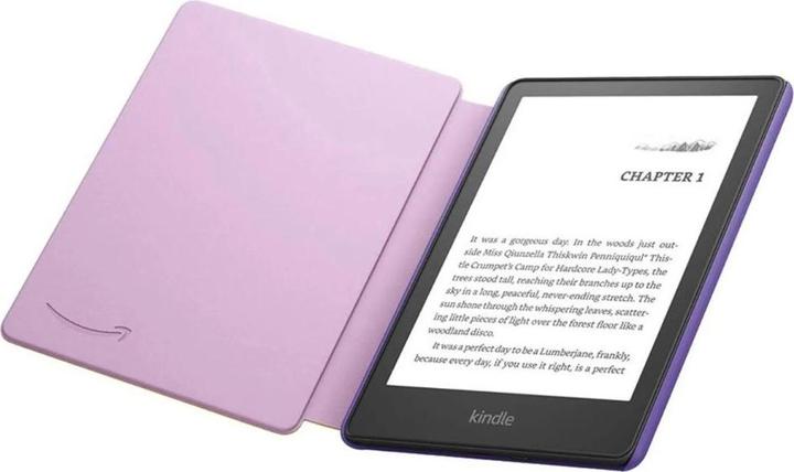 Actual product image Amazon Ebook Kindle Paperwhite Kids 6.8 8GB WiFi Robot Dreams (6.81", 8 GB, Violet, Yellow)