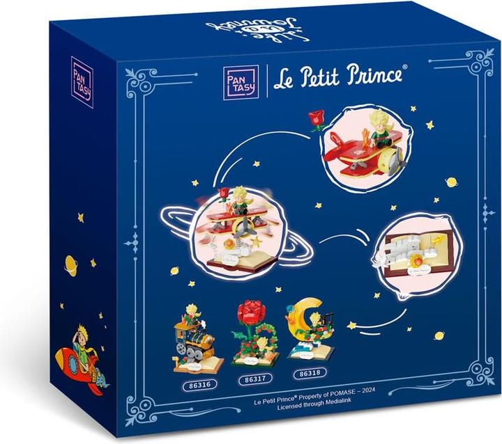 Immagine prodotto Pantasy Il Piccolo Principe - Set di costruzioni per la cavalcata stellare - telone 14 cm
