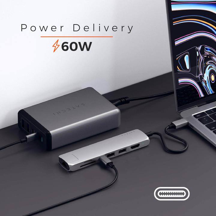 Image du produit Satechi USB-C Slim Multi-port (USB-C, 7 Ports)