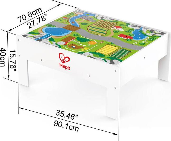 Produktbild Hape Tisch mit Stauraum für Railway Serie