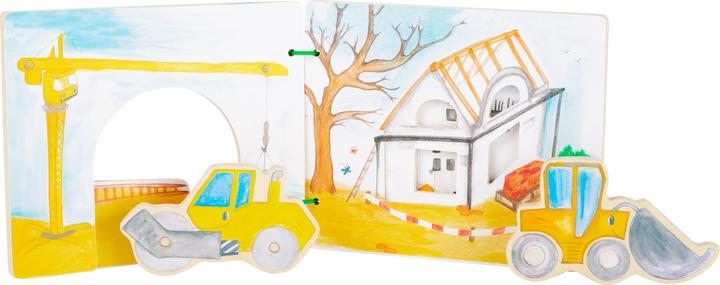 Image du produit small foot Livre d'images sur le chantier (Allemand)