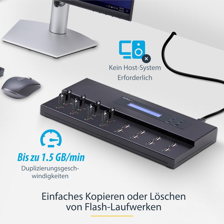 Image du produit StarTech 1:15 Duplicateur autonome (2000 Go, USB 2.0)
