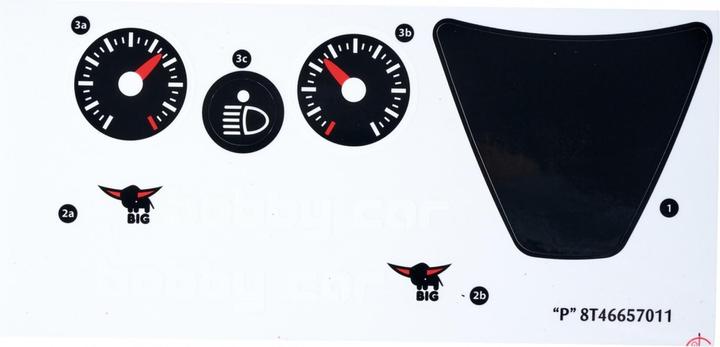 Jeu d'autocollants complet NEXT Bobby Car