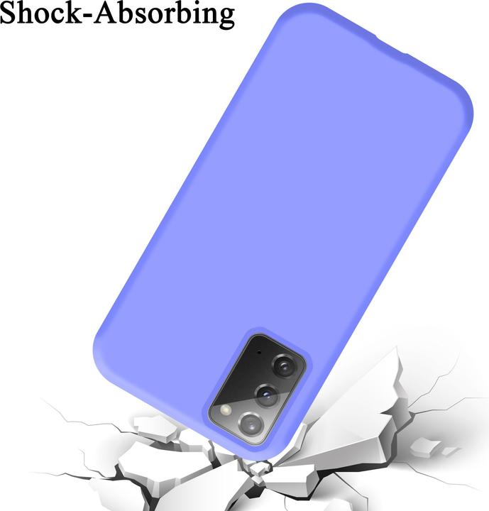 Immagine prodotto Cadorabo Copertura della cassa del silicone liquido TPU (Samsung Galaxy Note 20)