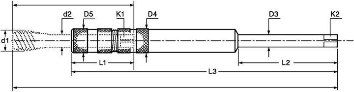Actual product image Magni Tap extension size 11-330mm FORTIS