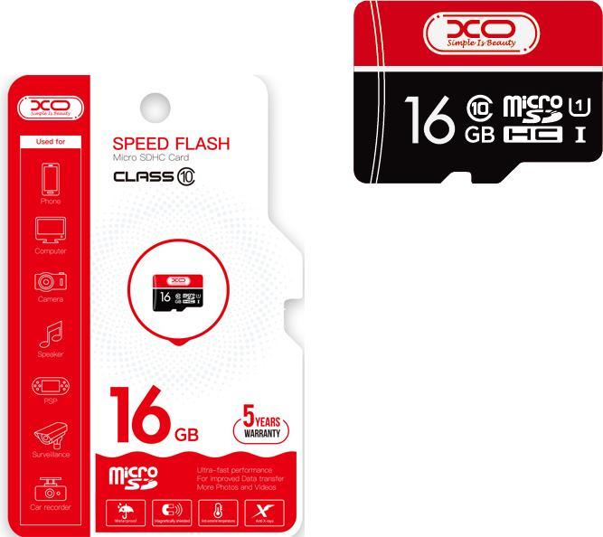 Produktbild xO memory card 8GB microSDHC cl. 10 (8 GB, microSDHC)